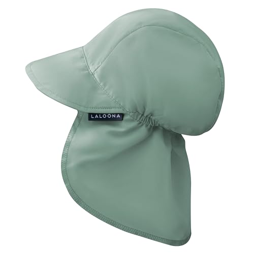 LaLoona Baby Schirmmütze UV 80+ mit Nackenschutz - Sommermütze/Sonnenhut mit UV-Schutz -...