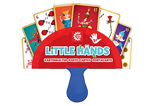 GAMEFACTORY 646174 einfache Handhabung Little Händs-Kartenhalter