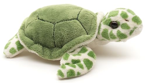 Uni-Toys - Meeresschildkröte Plushie - 16 cm (Länge) - Plüsch-Schildkröte - Plüschtier,...