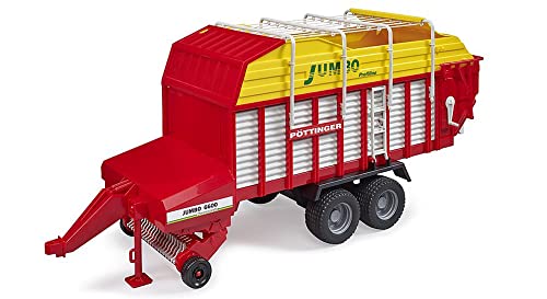 bruder 02214 - Pottinger Jumbo 6600 Profiline - 1:16 Ladewagen Traktor-Anhänger Stroh-Ernte...