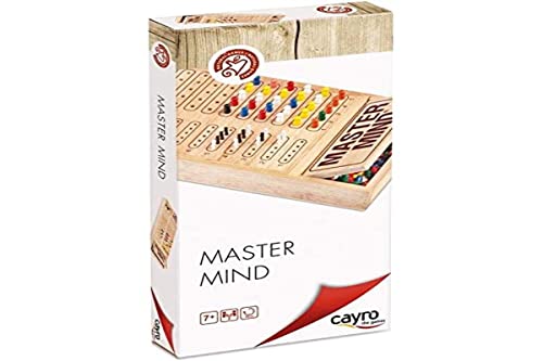 Cayro - Master Mind - + 7 Jahre - Farbiges Holzmodell - Brettspiel - Ideal für Kinder und...