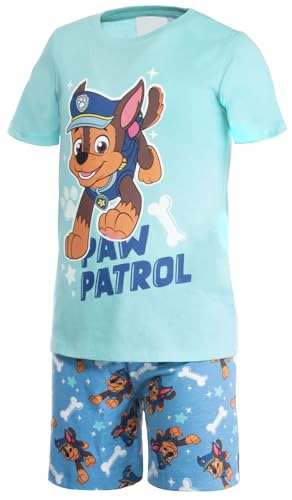 Brandsseller Jungen Schlafanzug Pyjama Freizeitanzug Set mit Motiven im Stil von Paw Patrol - Shirt...