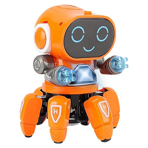 YATOSEEN Kinder Roboter Spielzeug, Begleitroboter für Kinder, mit Bunter Lichtprojektion, Tanzen,...