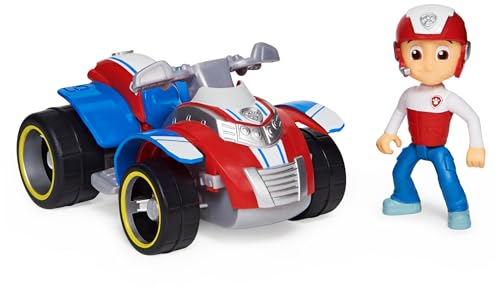 PAW PATROL, Rettungs-Quad mit Ryder-Figur (Sustainable Basic Vehicle/Basis Fahrzeug), Spielzeug für...