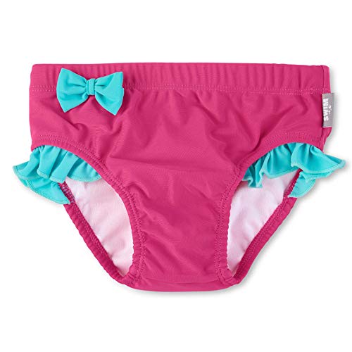 Sterntaler Baby - Mädchen Badehose Schleife Badehose, Magenta, 80