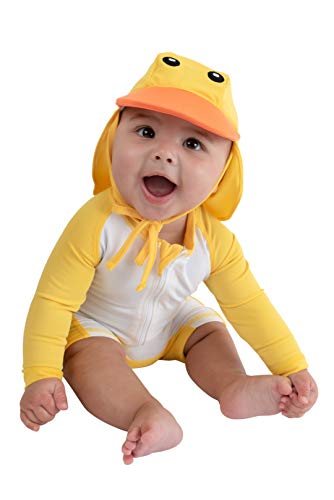 Cuddle Club Einteiliger Badeanzug für Babys und Kleinkinder | Unisex-Kinder-Sonnenanzug Für...