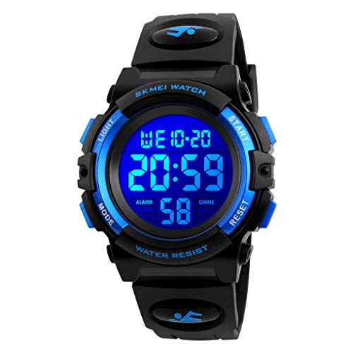 Dayllon Digitaluhr Kinder Uhren für Jungen Armbanduhr Kinder Outdoor Sport 50M Wasserdicht...