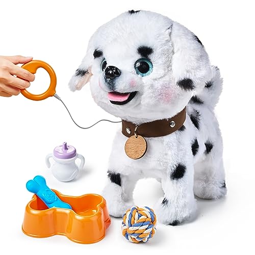 OR OR TU Hund Spielzeug Plüschwelpe Elektronische Haustiere mit Ferngesteuerter, der Läuft und...