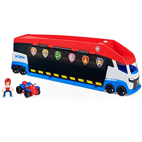 PAW PATROL, 10. Jubiläum, Teamfahrzeug Paw Patroller im aktualisierten Design, inkl. Ryder Figur...