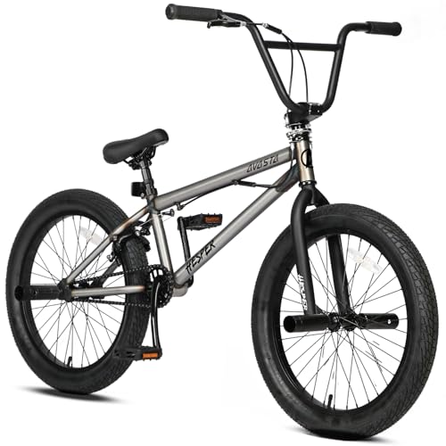 AVASTA Hesper 20 Zoll Kinderfahrrad Freestyle BMX mit 4 Pegs Fahrräder für 6-14 Jahre alte Jungen...