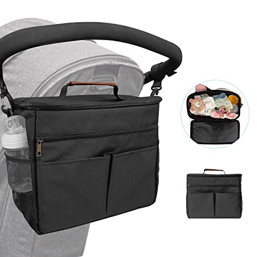 Kinderwagentasche Organizer Kinderwagen Buggy Tasche Baby Universale Multifunktionale...