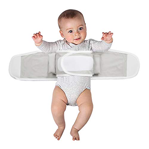 Baby Swaddle Pucksack Schlafsack Verstellbar Elastisch Baumwolle Klettverschluss Wickeldecke...
