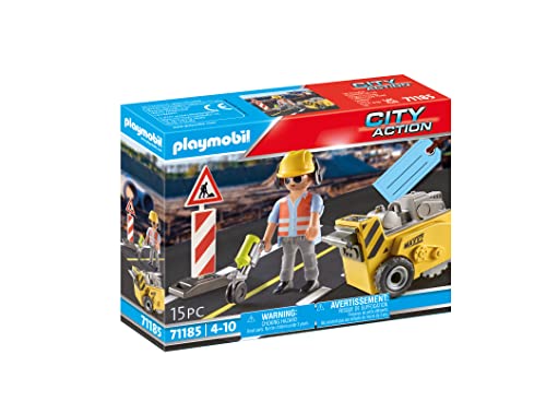 Playmobil City Action 71185 Ouvrier avec scie de sol