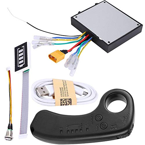 MAGT Elektrisches Skateboard ESC Kit, 430W 36V Doppelantrieb Elektrisches Longboard Ersatzsteuerung...