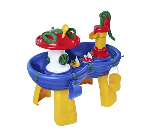 AquaPlay Wassertisch - großes Outdoor-Wasserspiel (100 x 58 x 90 cm) für Kinder ab 3 Jahre,...