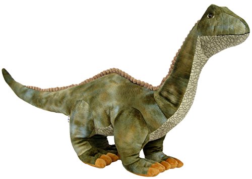 Wagner 4512 - Plüschtier Dinosaurier Brontosaurus - 55 cm Gross - Dino Brontosaurier Kuscheltier