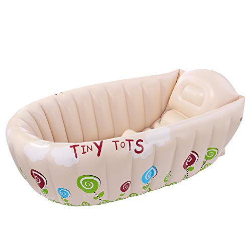 Jilong Tiny Tots Baby Wanne Kinderwanne Badewanne Planschbecken Kinder Wassertemperatur Warnanzeige