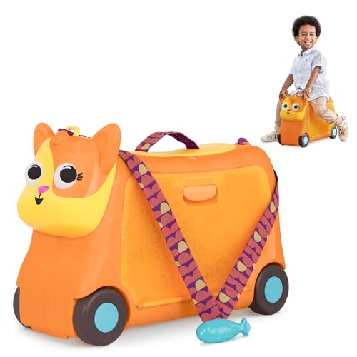 B. toys – Kinder Handgepäck Koffer Katze – Reisekoffer, Kinderkoffer mit Licht & Geräuschen...