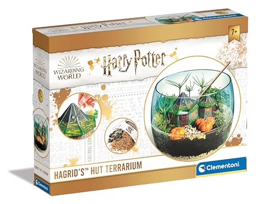 Clementoni Harry Potter Terrarium - Set mit Zubehör für ein Miniatur Ökosystem - Spielzeug zum...