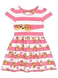 PAW PATROL Kleid | Baumwolle Sommerkleid Mädchen | Skye Kleider für Mädchen Rosa 104