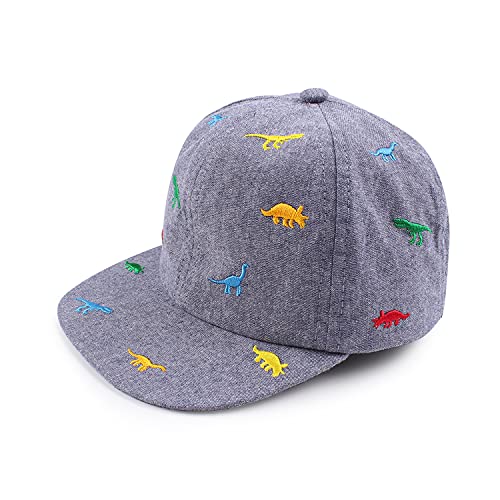 Pesaat Baby Schirmmütze Junge Baseballcap Baby Junge Baseballkappe mit Dinosaurier-Stickerei...