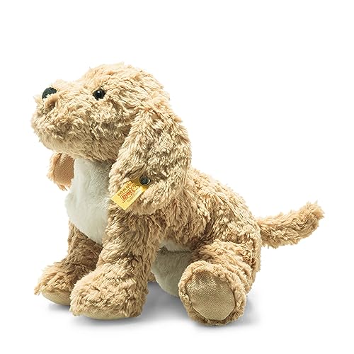 Steiff Soft Cuddly Friends Berno Goldendoodle 26 cm, Kuscheltier für Kleinkinder & Kinder, weich...