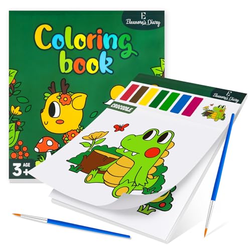 Wasserfarben kinder ab 3, Eleanore's Diary Malbuch mit Wasserfarben für Kleinkinder,...