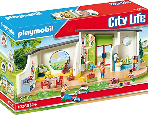 PLAYMOBIL City Life 70280 KiTa Regenbogen, ab 4 Jahren