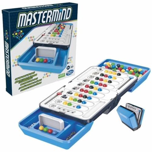 Mastermind Spiel für Familien und Kinder, Wer knackt den geheimen Farbcode, Geschenk für Familien,...