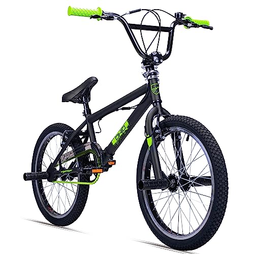 Bergsteiger Ohio 20 Zoll BMX, 360° Rotor-System, Freestyle, 4 Stahl Pegs, Kettenschutz, Freilauf