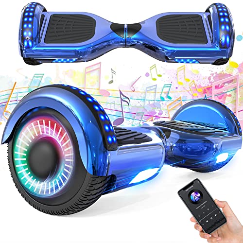 HOVERMAX Hoverboard Kinder, 6,5' Hoverboards mit Bluetooth und LED-Licht, Leistungsstarker...