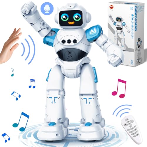 VATOS Roboter Spielzeug für Kinder ab 3-12 Jahre - Ferngesteuerter Roboter, Gestensteuerung...