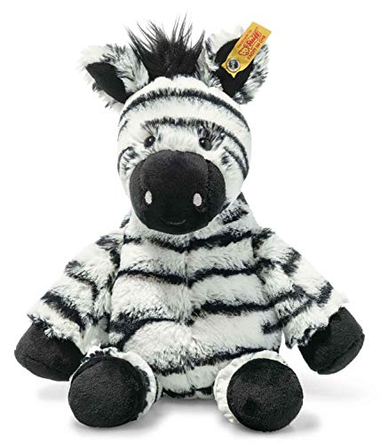Steiff Zora Zebra weiß-schwarz 30 cm, Soft Cuddly Friends, Kuscheltier Zebra, Marken Plüschtier...