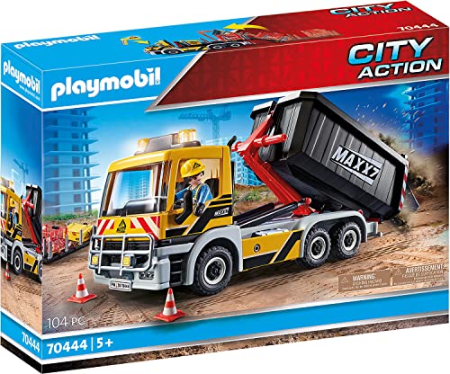 PLAYMOBIL City Action 70444 LKW mit Wechselaufbau, ab 5 Jahren