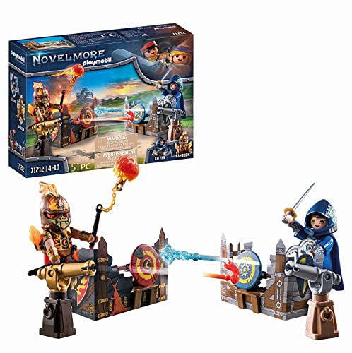 PLAYMOBIL Novelmore 71212 Novelmore vs. Burnham Raiders - Zweikampf, Spielzeug für Kinder ab 4...