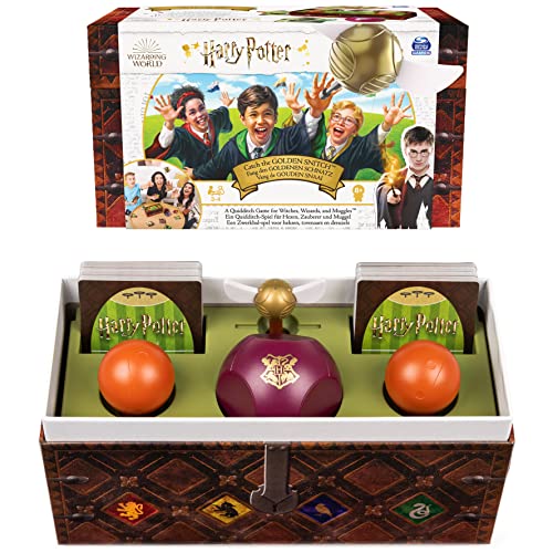 Wizarding World Harry Potter - Fang den Goldenen Schnatz - Action-Kartenspiel für 3-4 Spieler ab 8...
