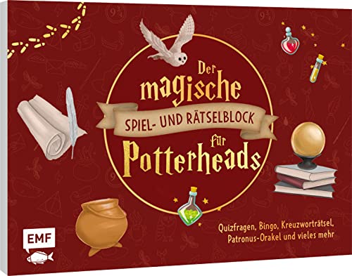 Edition Michael Fischer Der magische Spiel- und Rätselblock für Potterheads: Ultimativer...