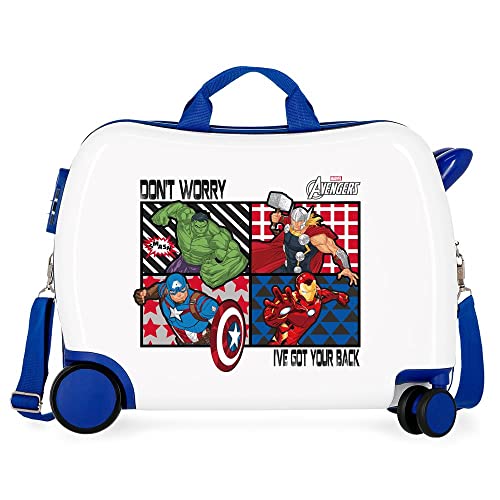 Marvel Avengers All Avengers Kinder-Koffer Mehrfarbig 50x38x20 cms Hartschalen ABS...