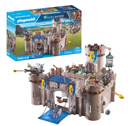 PLAYMOBIL Novelmore 71642 Arwynns Burg, inklusive DREI Rittern und zahlreichen Accessoires für...